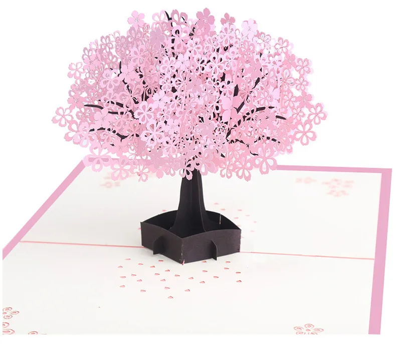 Love 3D Pop up Cards Valentines Day Gift Postcard with Envelope Stickers Wedding Invitation Greeting Anniversary for Her