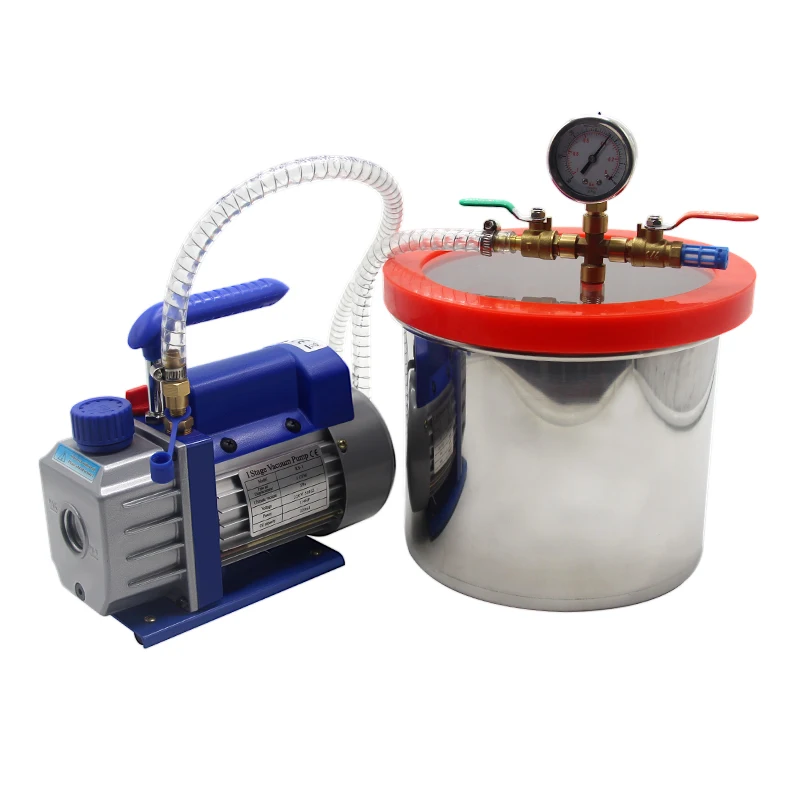 7/6CFM refrigerant tools air conditioning single stage bomba de vacio vacuum pump