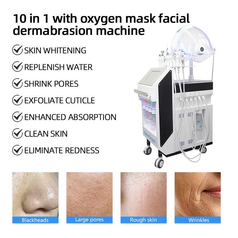 Water Oxygen Jet Facial Peel Beauty Salon Equipment / Multifunction Beauty Machine