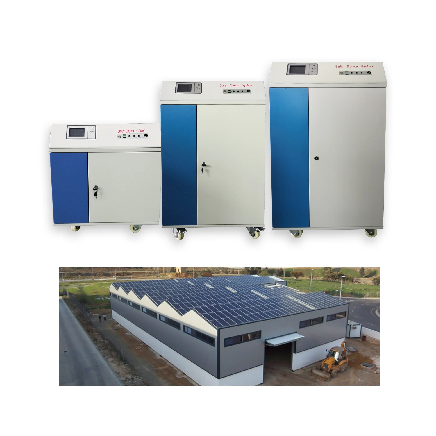 Manufacturer Sales Integrated high-intelligence hybrid solar inverter system 2kw 3kw 5kw 6kw 8kw10kw