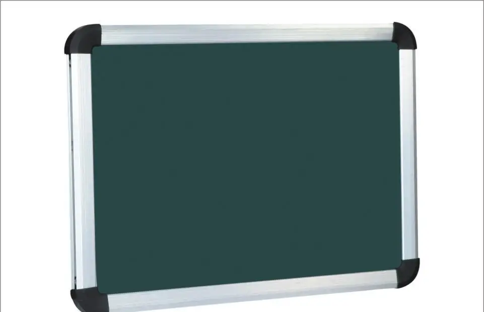 School Classroom Decorate Green Chalk Board With Magnetic Dry Erase Blackboard