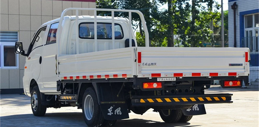 Dongfeng 4X2 3m 90kw Manual Mini Truck With Front Axles 1.5T Rear Axles 3T 6 Wheels