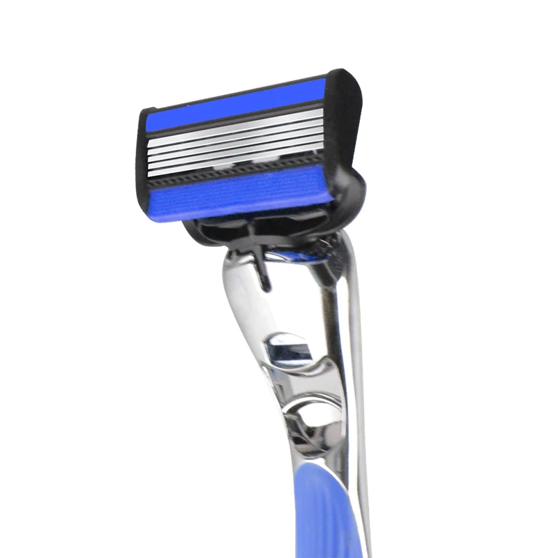 5 blade razor with metal handle razor used for system razor