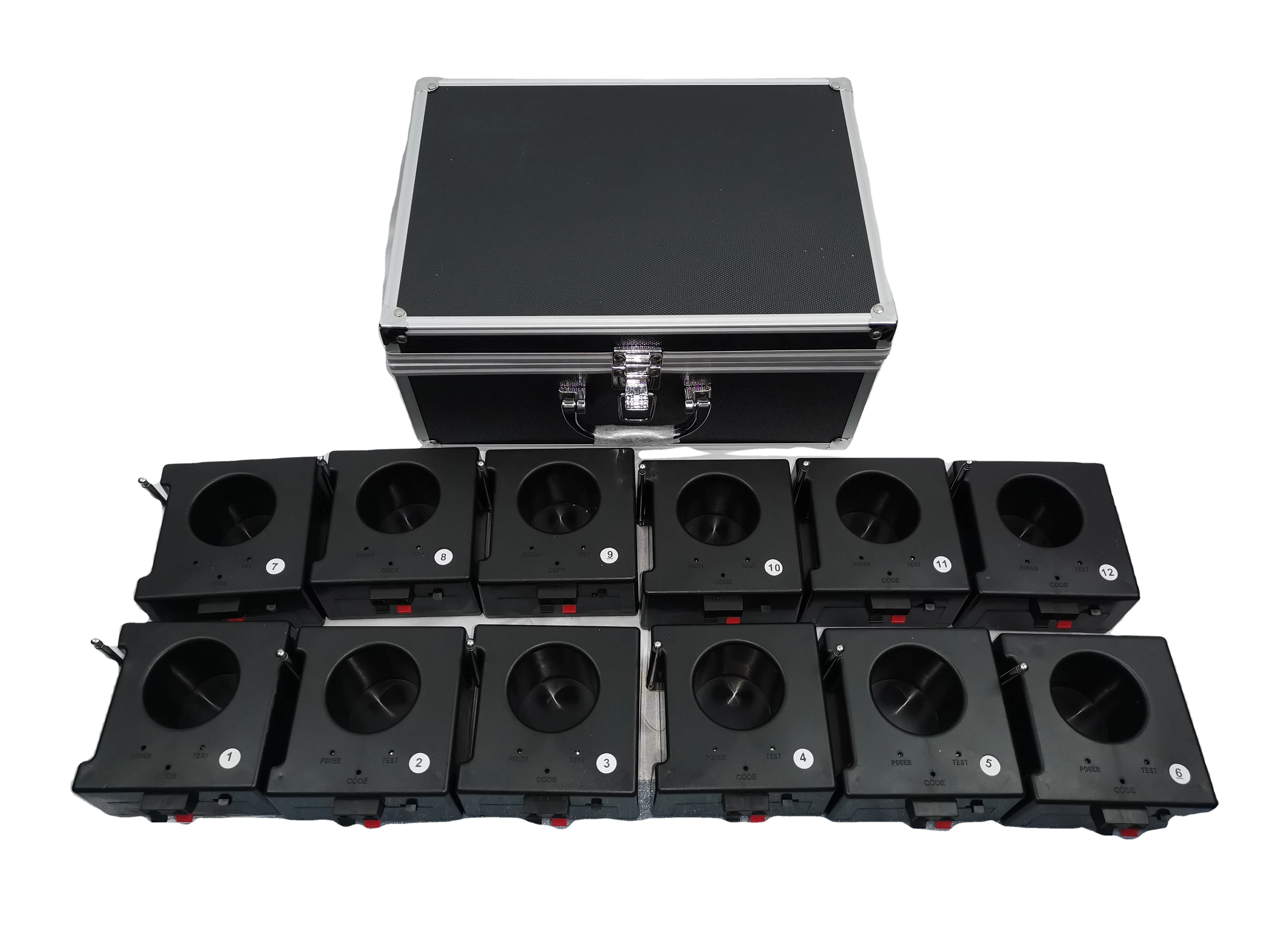 12 receivers ice fountain fireworks ignition system cold fountain stage pyrotechnic firing system for wedding party show