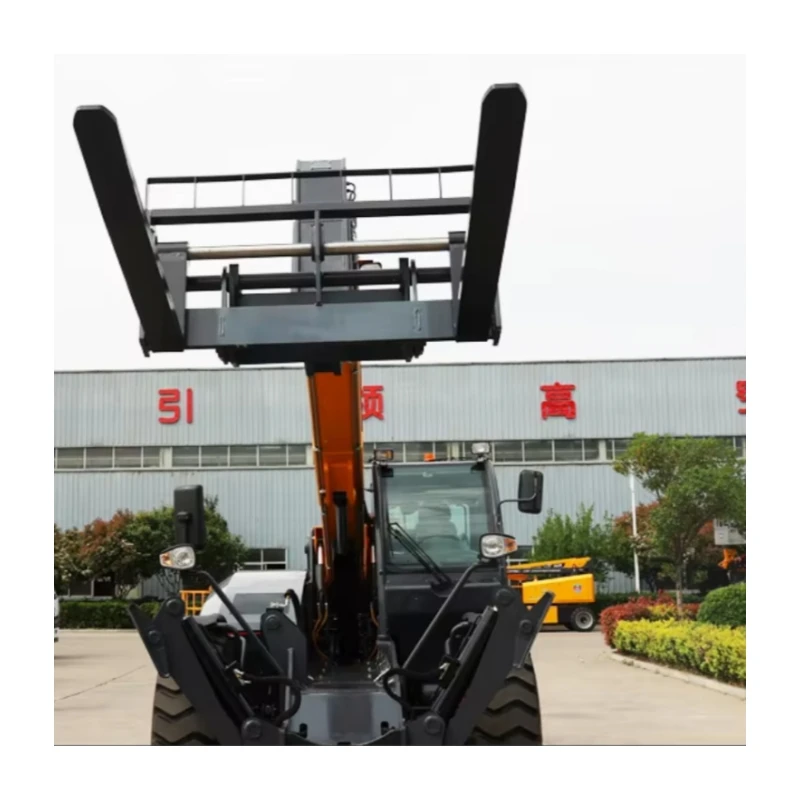 4 Wheel Drive Epa Diesel Engine Telescopic Arm Forklift Loading 4 Tons Telescopic Forklift Remote Control