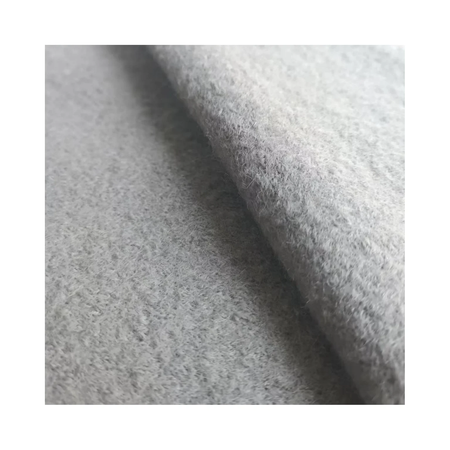 Hot Selling Chinese wholesale High Quality Woolen pure wool knitted fabrics classic color light-weight for coat fabric