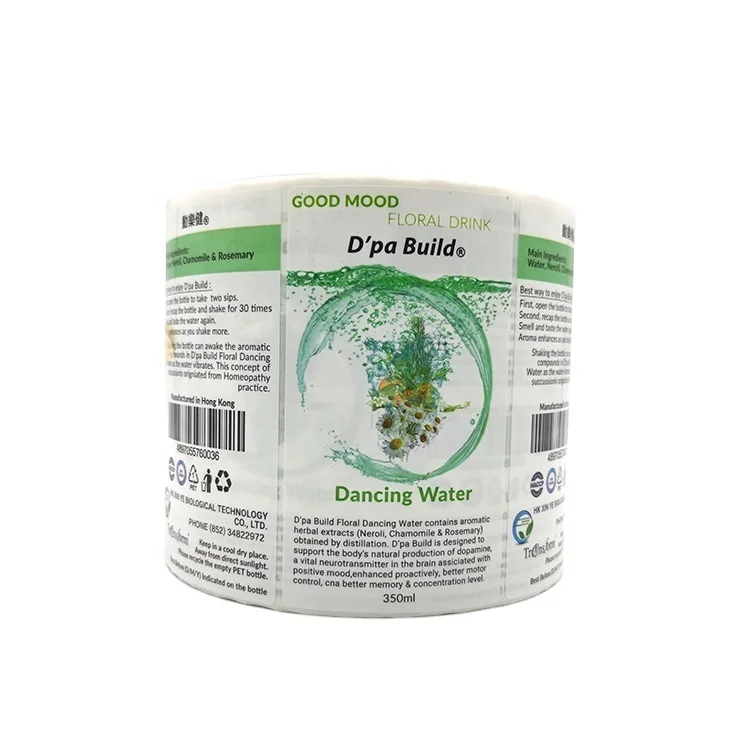 Factory Made Custom Tear Resistant Self Adhesive Matte Finishing  Packaging Printed Label for Hair Care Product