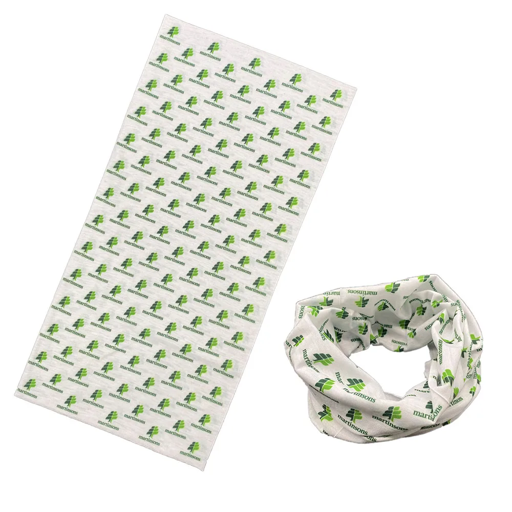 100% polyester microfiber multi-functional seamless sublimation print promotional fishing tube bandana scarf