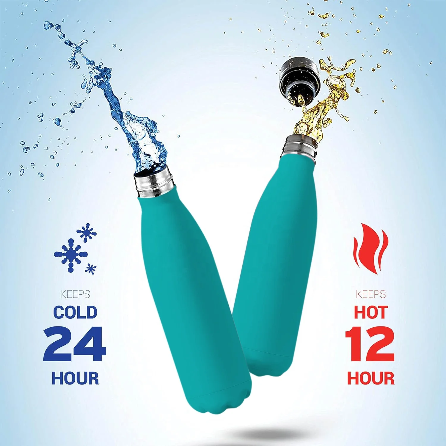 Customized Logo 350 ml 500 ml Vaccum Sealed Flask Insulated Stainless Steel Cola Water Bottle GYM sports Thermos