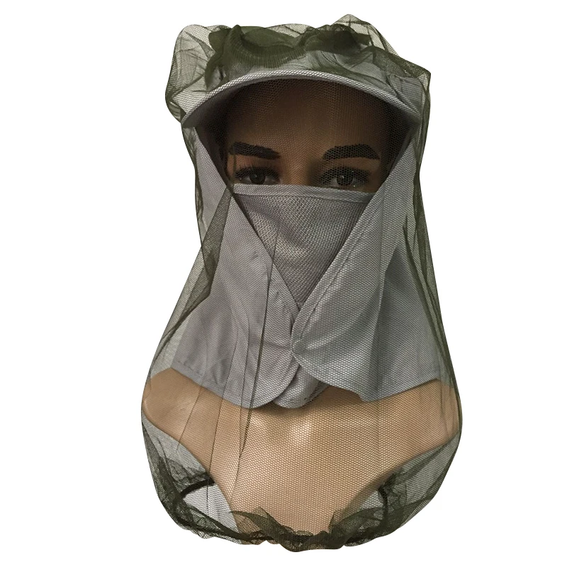 Москитные сетки для рыбалки, москитная сетка для защиты головы от насекомых и пчеловодства