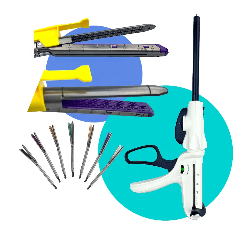 Disposable Laparoscopic Surgical Endoscopic Titanium Linear Cutting Stapler Price And Cutter Reload