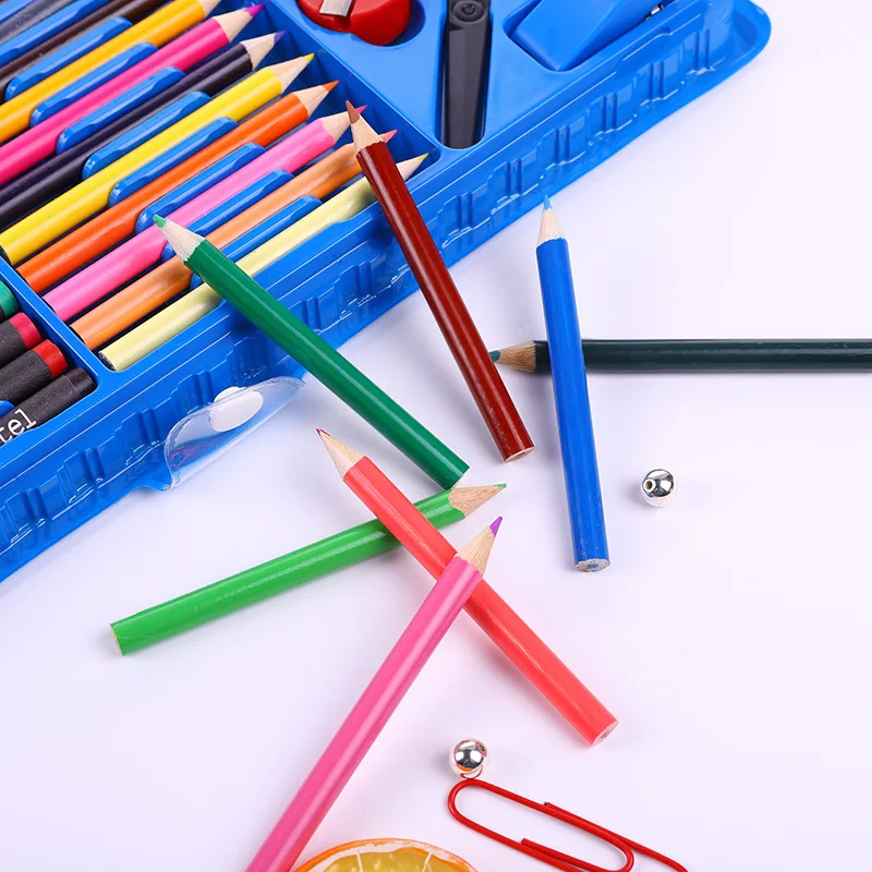 150 pcs Painting Drawing Set Crayon Colored Pencils Watercolors Pens For Kids Children Art Set excellent watercolor pen