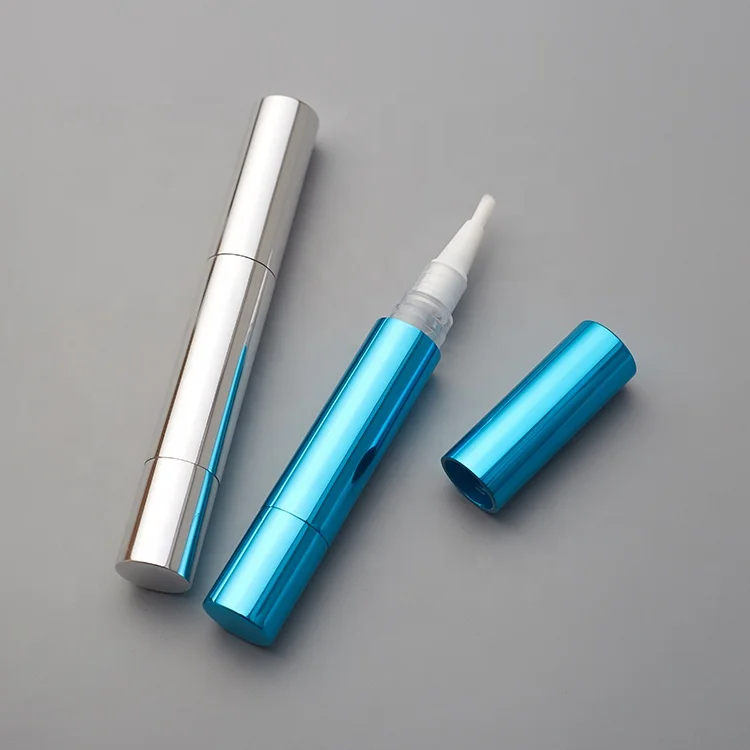 Factory Price Cosmetic Pen Plastic Twist for Lip Gloss empty with Brush Tip teeth Whitening
