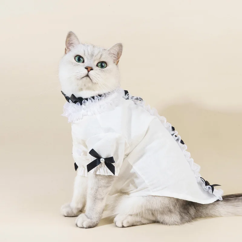 Wholesale Pet Clothing Dog Spring Summer Luxury Trend Spring Summer Clothes Cat T-Shirts