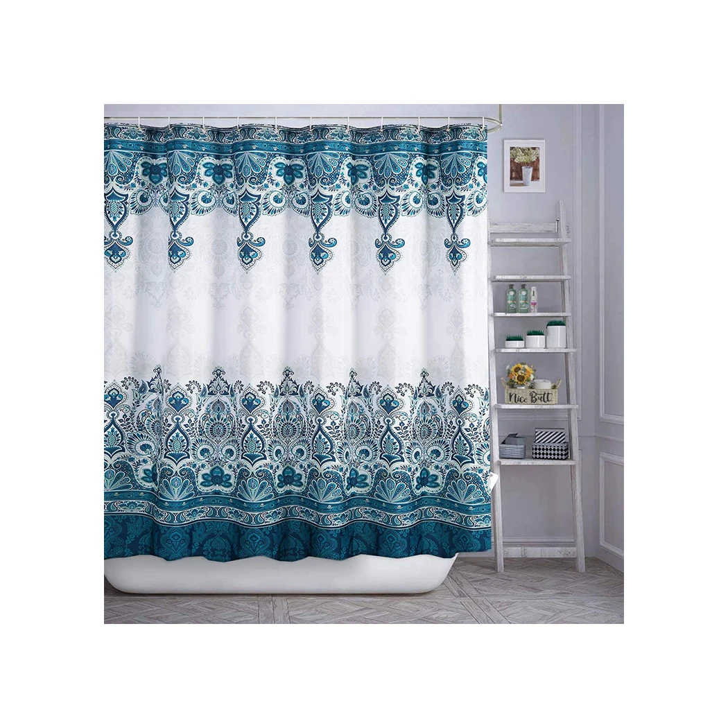 Экономичный пользовательский дизайн популярный продукт Boho Западная душевая занавеска