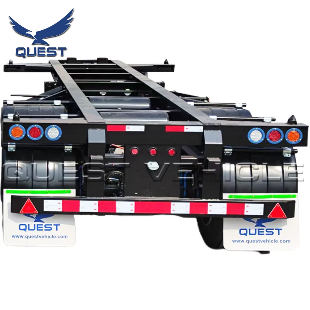 High Quality 20ft Mini Utility Cargo Container New Semi-Trailer with Steel Chassis Truck Trailers Available for Sale