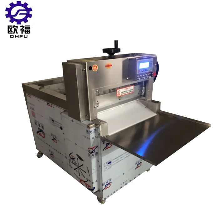 Automatic Frozen Meat Slicing Machine - Efficiently Slice Sausage, Bacon, Beef Processing Machinery Food Processing Equipment