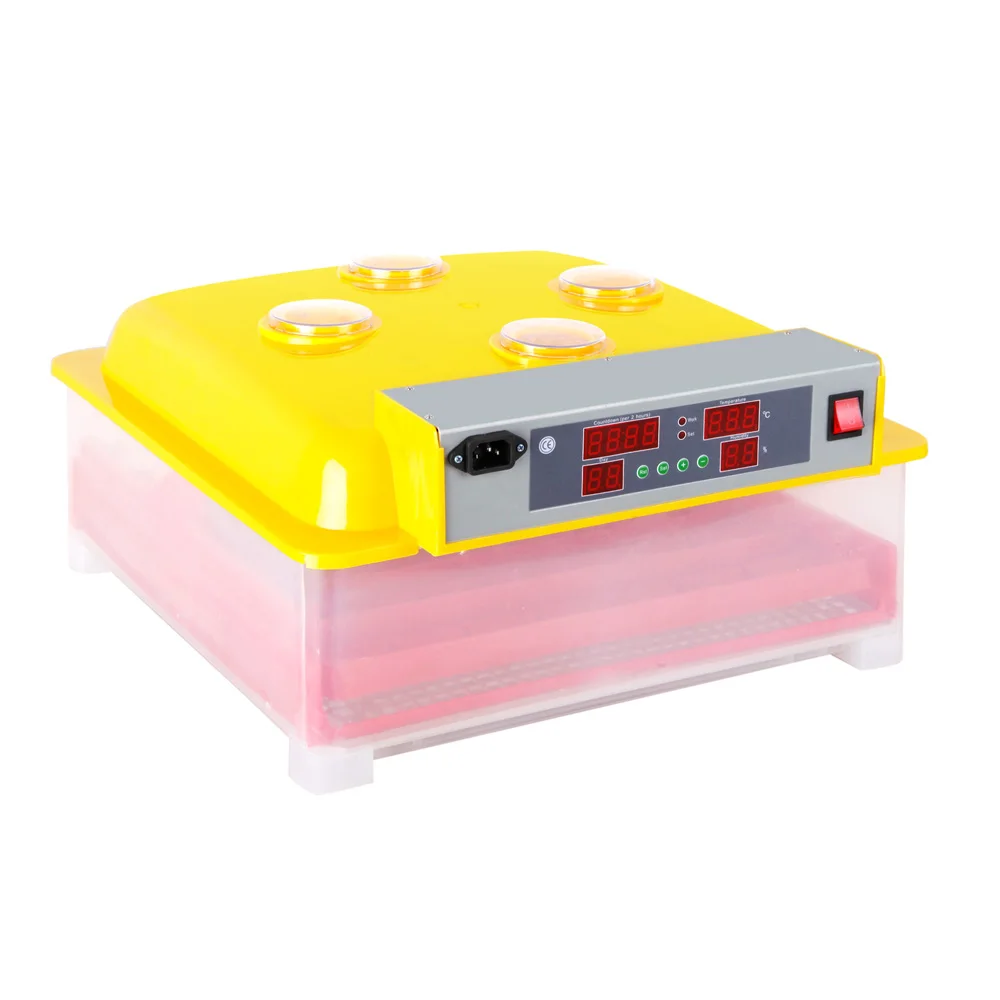 WQ-60 mini poultry egg incubator with inverter for 12v solar incubator 60eggs solar eggs incubator