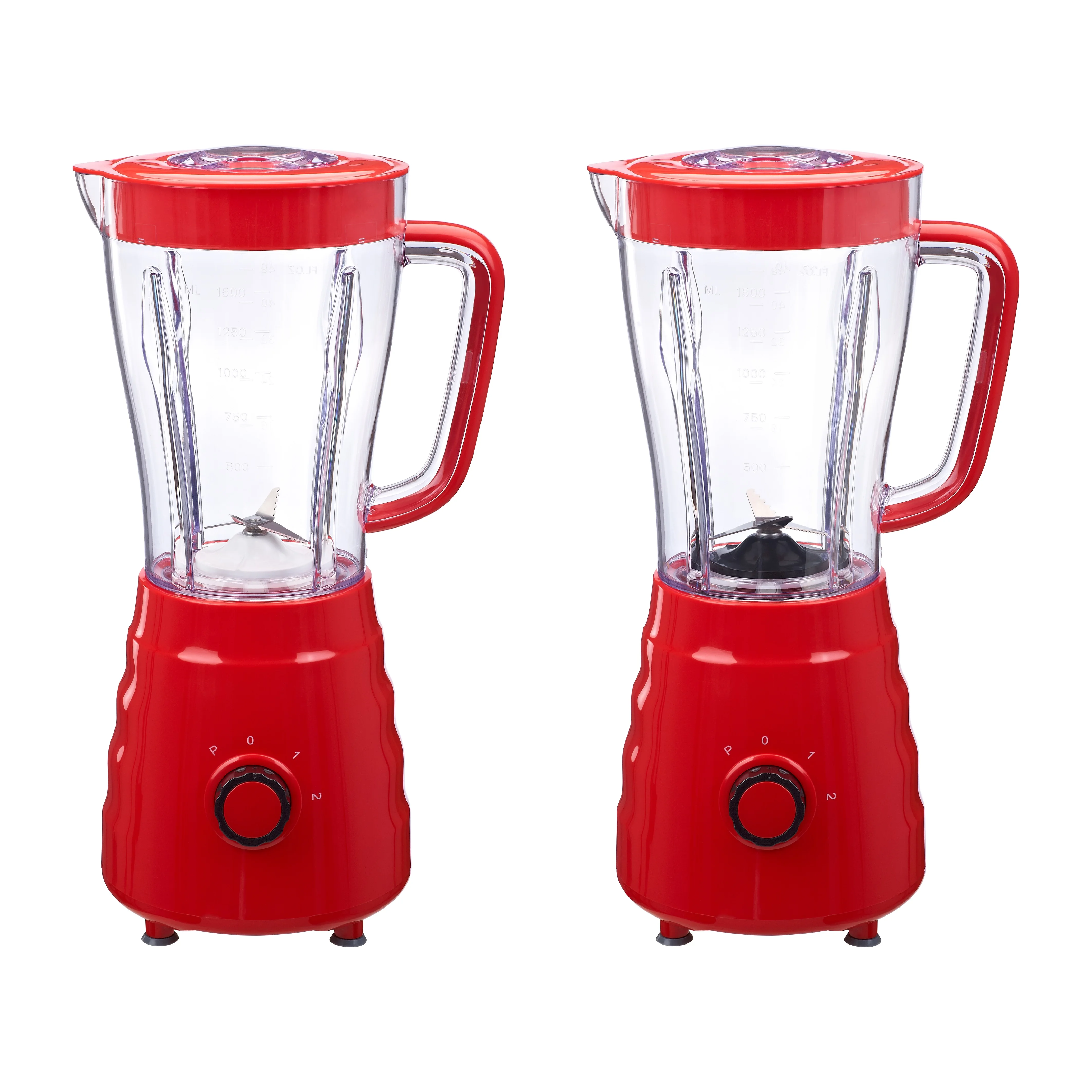 1.5L 500W 2 Speeds TBD6002 Durable Kitchen Stainless Steel Blade Food Mixer Table Blender