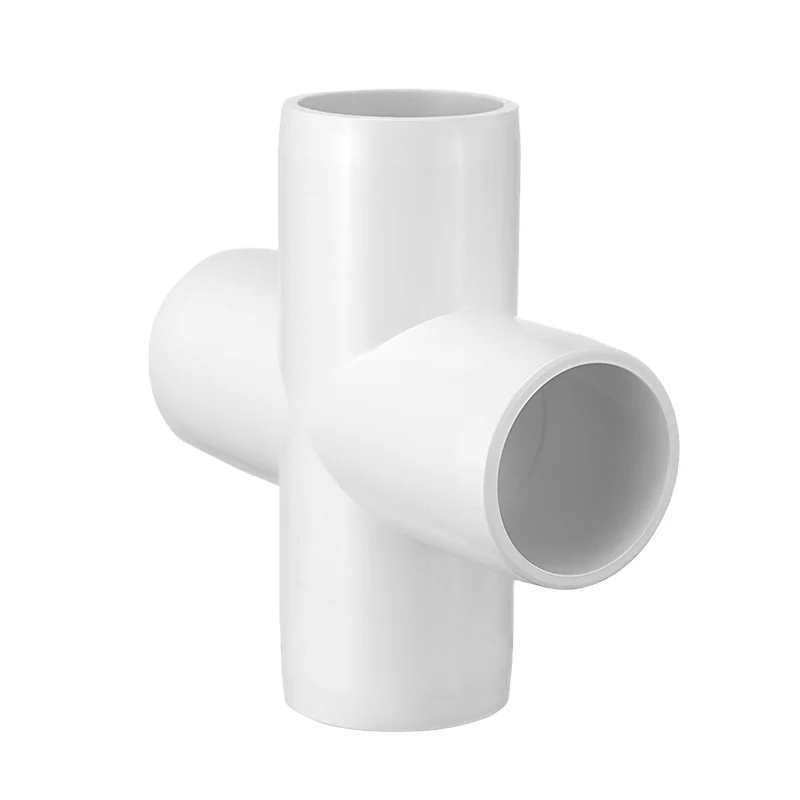 World Popular Hot Sale Product Water supply ANSI Sch40  Pvc pipe cross Pipe Connector Pipe Fitting