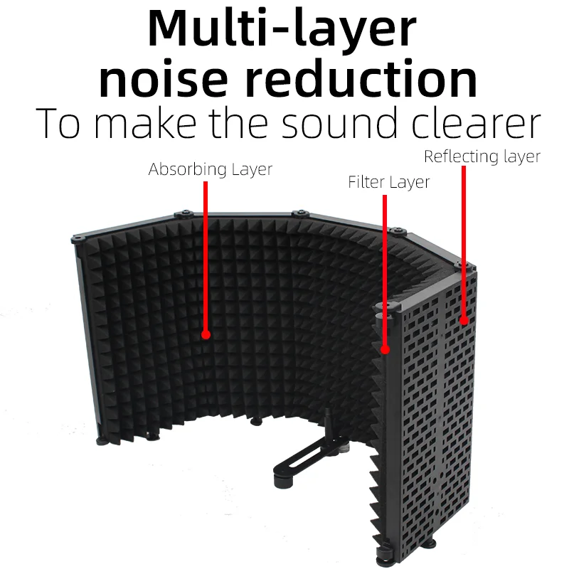 Защита от шума для микрофона студийной записи