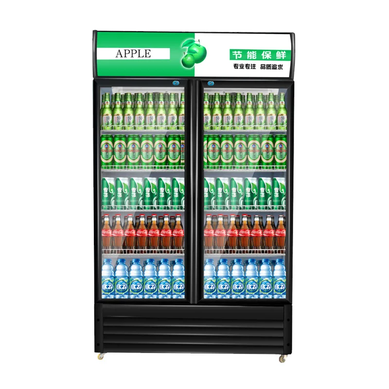 Supermarket Vegetable and Fruit Display Refrigerator Vegetable Freezer Vegetable Counter