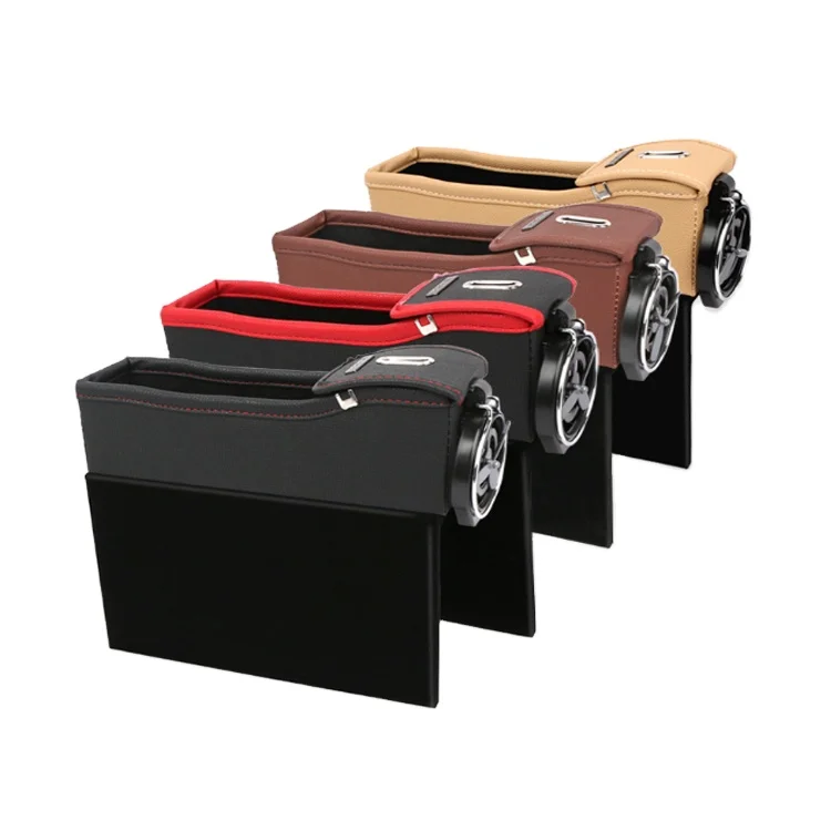 Car Seat filler Wireless Charger Gap Organizer Case Storage Box