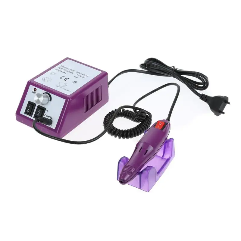 Factory Wholesale Profesional Carbide Bits Electric Manicure Set With 6 Dill Bits Set