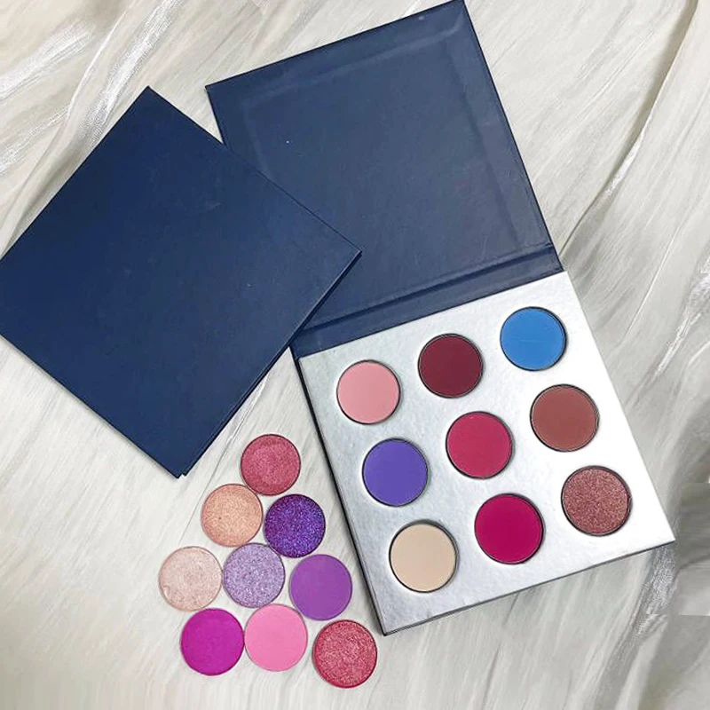 Custom  Makeup Cardboard Eye shadow Palette Pick Your Own Colors Wholesale Eye shadow Private Label