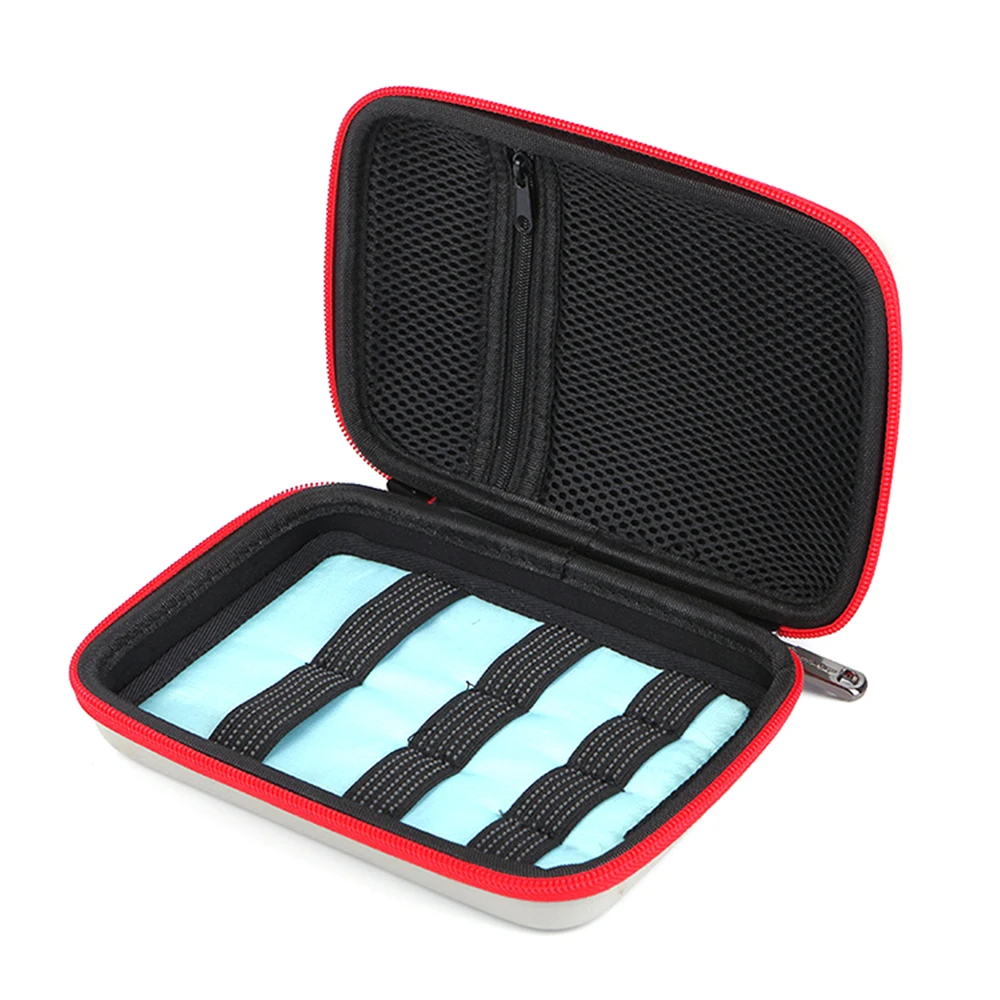 Pu Cover Waterproof Eva Hard Drive Hdd Battery Charger Zipper Carrying Case