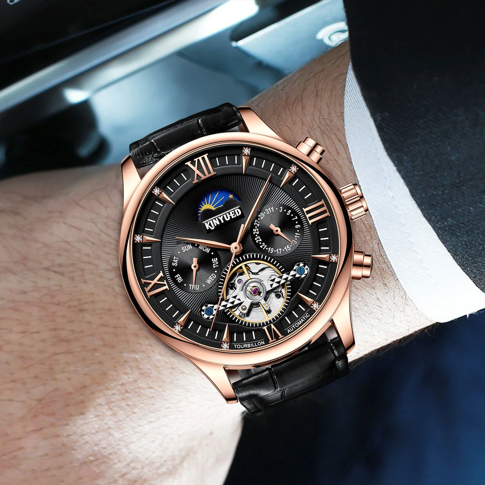 Мужские механические наручные часы