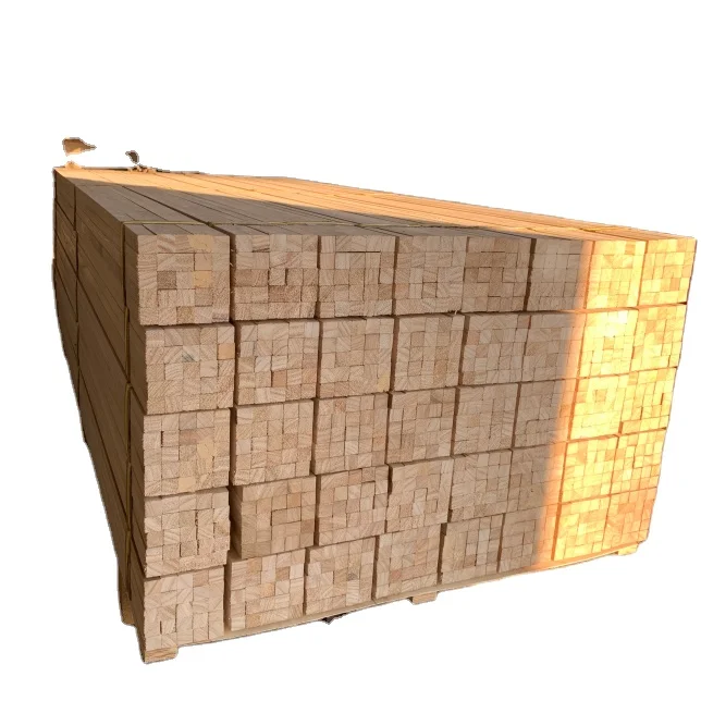Paulownia Wood Concrete Triangles Square Sawn Timber Battens Sticks