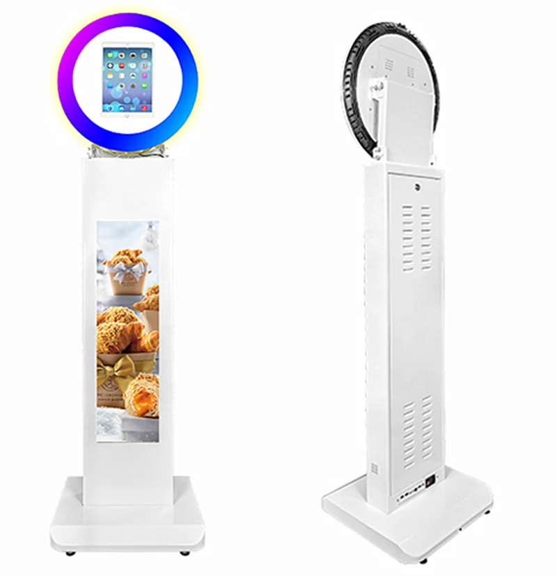 TOP 10.2, 11 12.9 Inch Ipad Photo Booth Social Party Wedding Shooting Selfie New Photo Booth Live Streaming hotsales dj lights