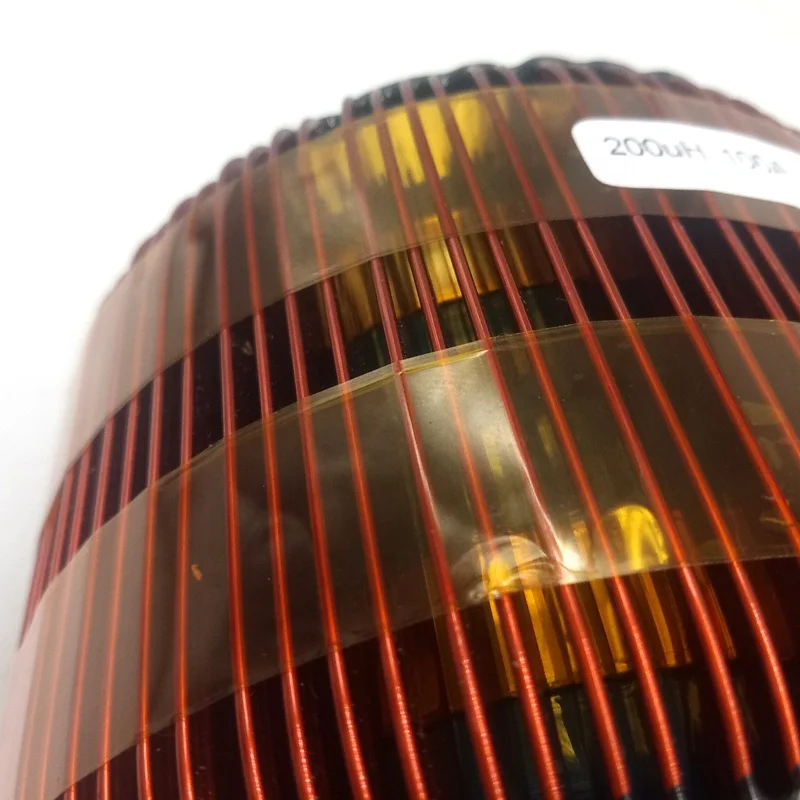 Industrial Power Inductor Toroidal Low Temperature Rise Flat Wire Inductor