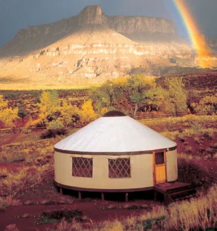 Henan hot selling wood four seasons house home yurt factory 6 meter