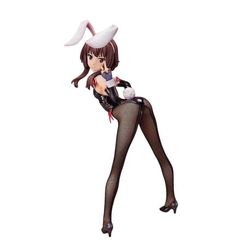 Oem Anime japanese nude girl action Figures sexy Bunny Black Silk Girl figure Male Toy hentai