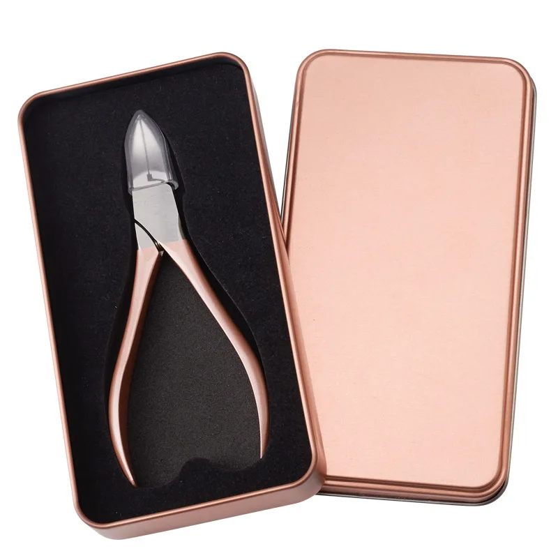 Professional Manicure Tools Stainless Steel rose gold Cuticle Nail Clipper Nail Nipper Nail Cutter