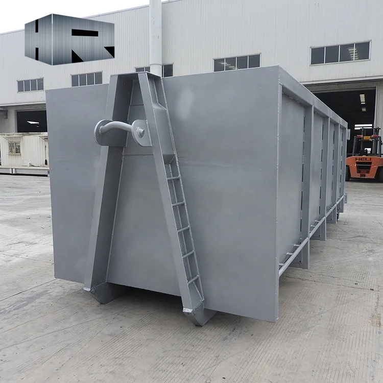 Hot dip galvanizing dumpster Stacking Bin roll off container