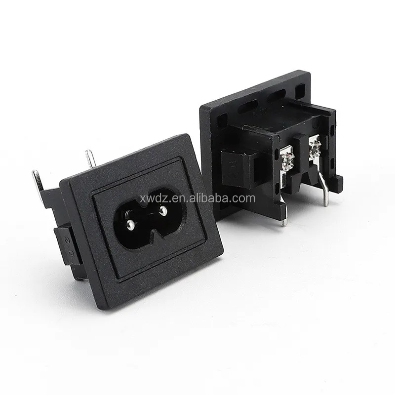 Supply DB-8 two - core small bend full copper fire retardant big eight type power adapter