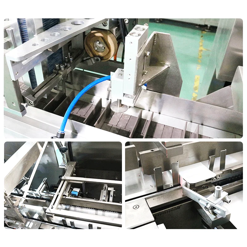 Easy To Opera Automatic Bottles Vertical Rotary Cartoning Machine Pill Cosmetic Bottle Toy Carton Box Packing Machine