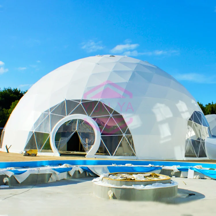 12m 15m Diameter Marquee Event Geodesic Dome Tent for Celebration party