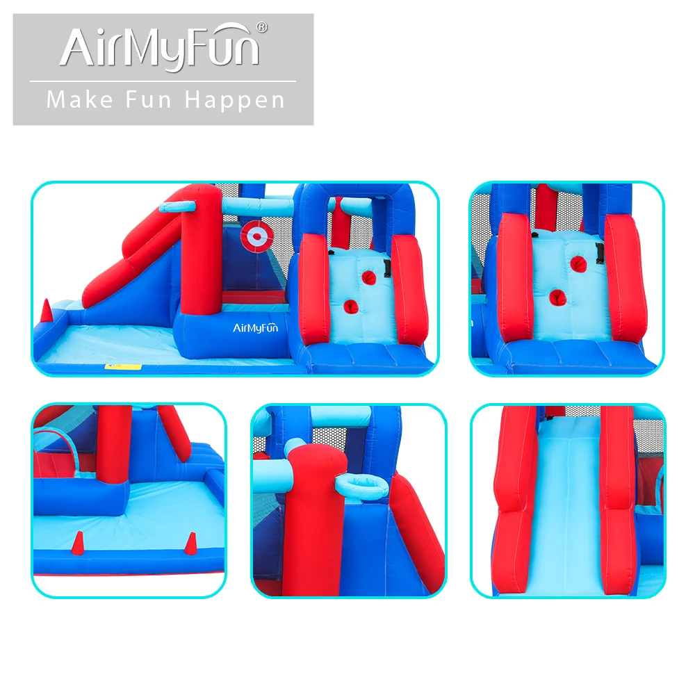 Wholesale Jumping Kids Inflatable Bounce House home Use Bouncy Castle Bounce House With Slide Combo