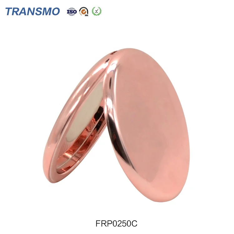 Empty air cushion foundation compact case cream blush container empty mirrored round empty compact case matte