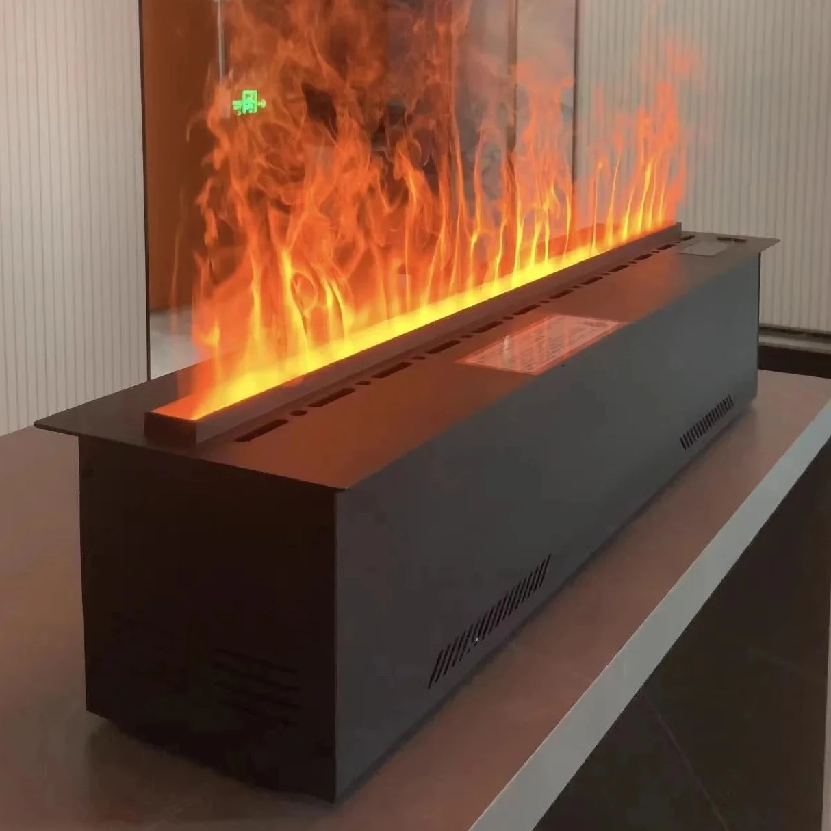 NEW upgraded Home Decor Electric 3D vapor Steam Fireplace with LED touch screen