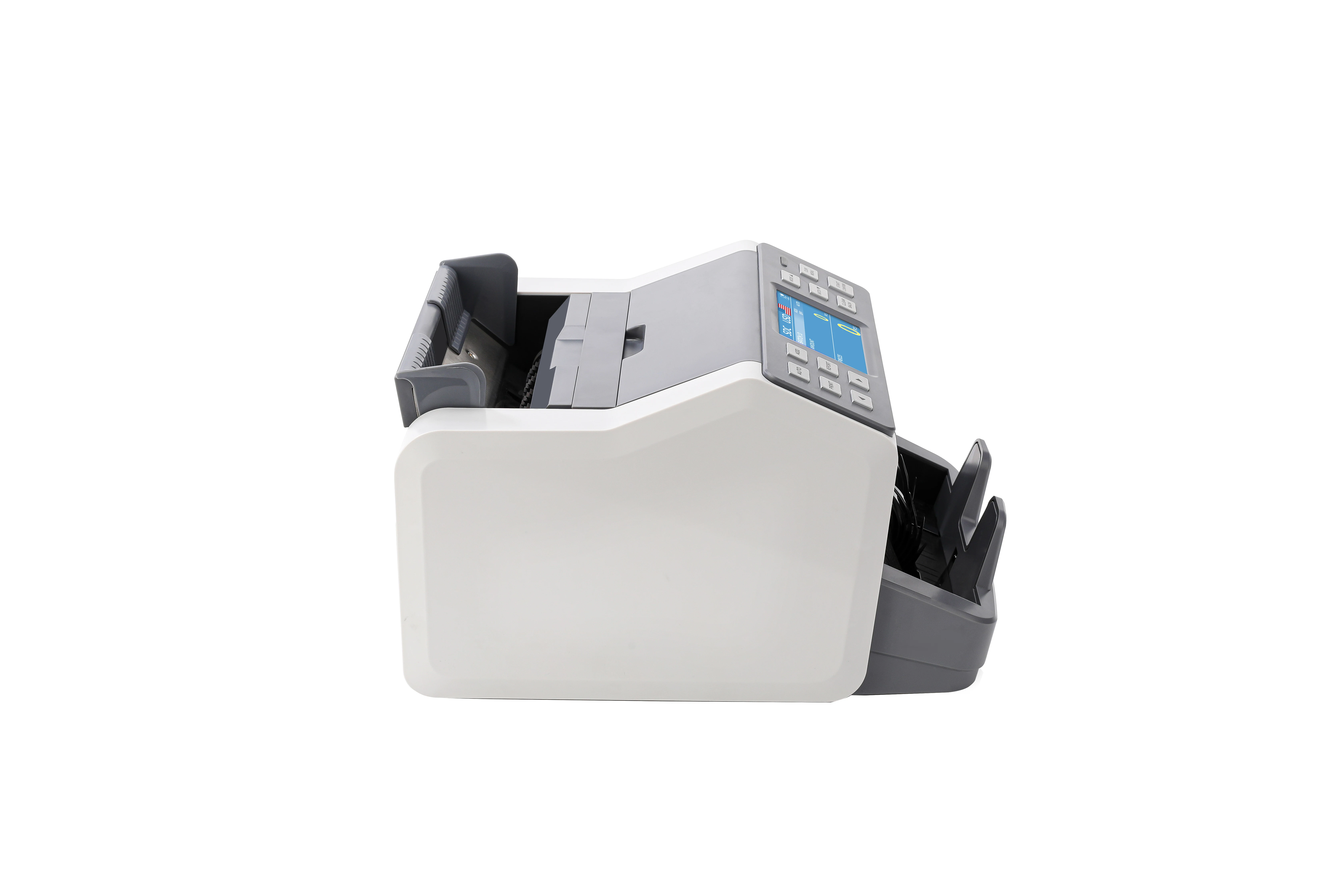 HL-P85 backloading mixed value counter/banknote counting machine/bill counter with double CIS IR UV