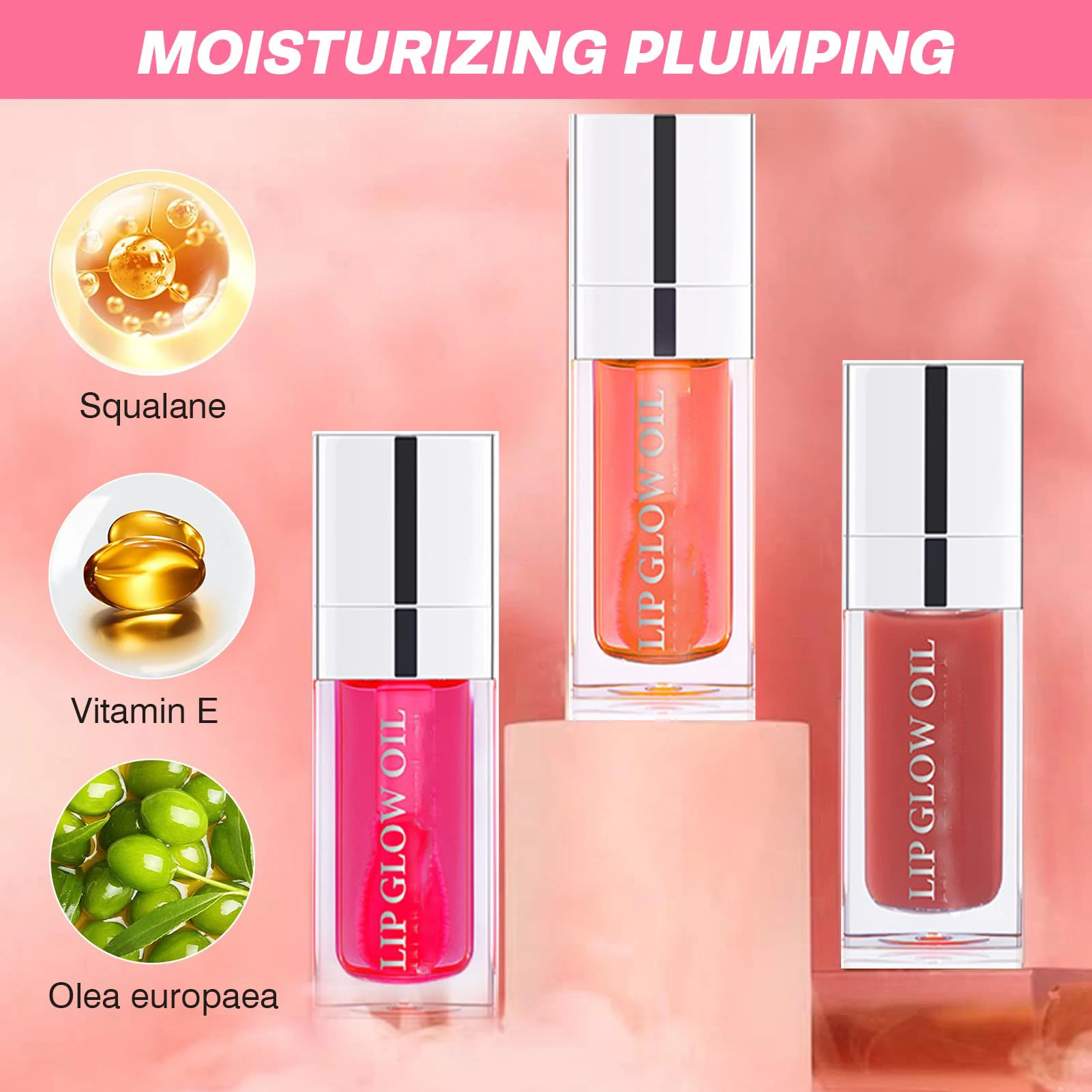 best lip gloss 2023  6 flavor private label oil lip plumping lip plumper gloss makeup