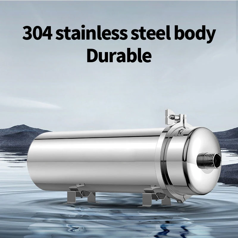 UF Front Water Filter Ultrafiltration Purification System High-flow Household Stainless Steel for Water for Home Use 1000L