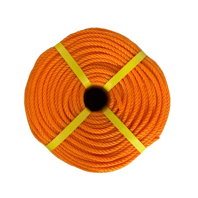 3 Strands Fishing Twisted Twine PE Rope for Packaging Rope
