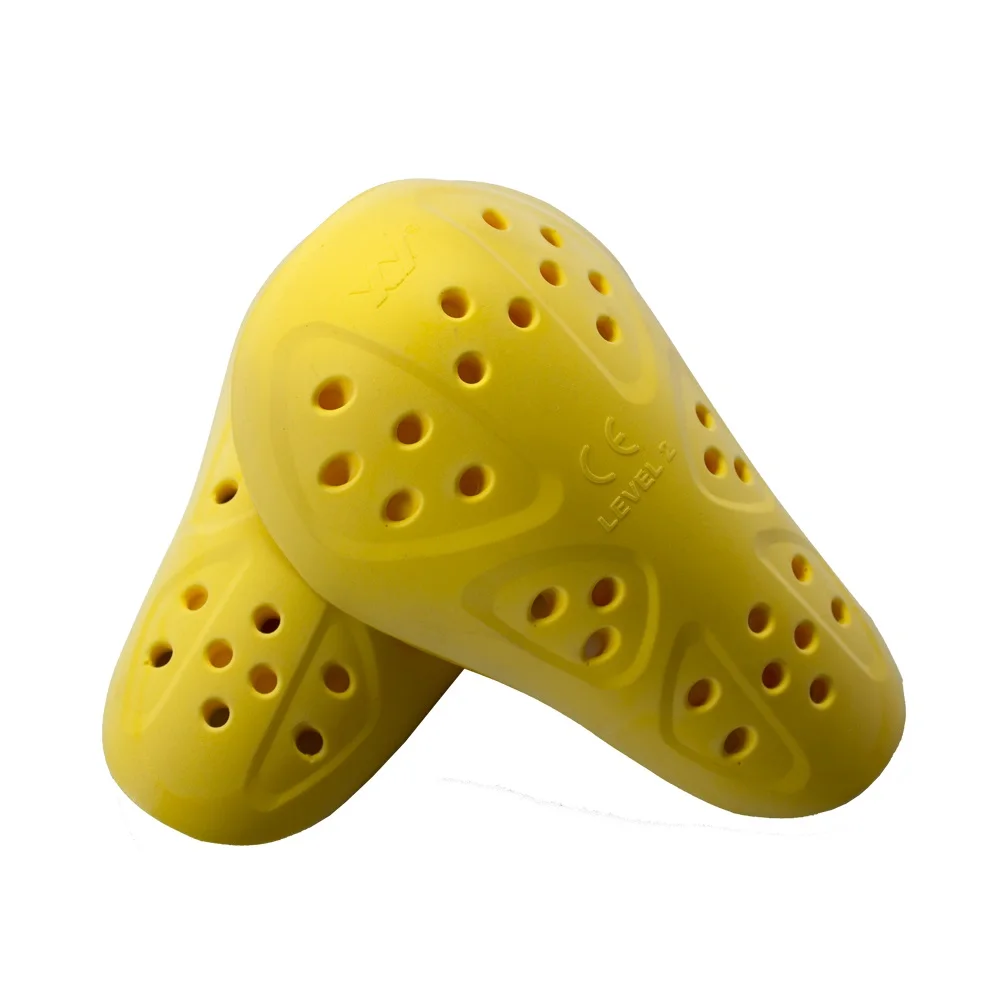 Professional Adult Protective Vest with Thin Yellow XY Type Motorcycle Shoulder Elbow Knee Pads CE Level 2 Approved Soft Type