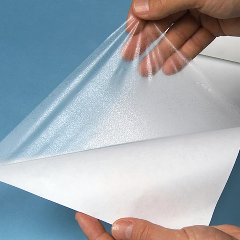 Clear film non adhesive static cling film 100mic transparent protective film